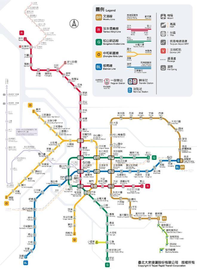 3 Bedrooms And 1 Study And 3 Bathrooms Near Taipei 101 & Mrt Exterior photo